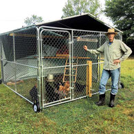 移動式鶏小屋 チキントラクター