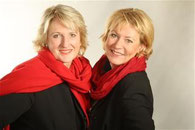 Cornelia Kuhnert und Christiane Franke