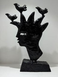 sketch, sculpture, art plastique, art contemporain, harmonie, acier