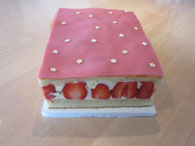 Gâteau fraisier Lenôtre
