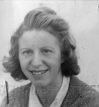 Margarete Dellevies Passfoto auf einem US-Dokument aus dem Jahr 1940