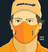 Carlos Sainz by Muneta & Cerracín