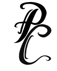 Pete Crambert's logo featuring the initials P and C.
