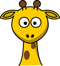 Crédit Photo: Clker-Free-Vector-Images   https://pixabay.com/en/giraffe-head-young-cartoon-cute-308771/