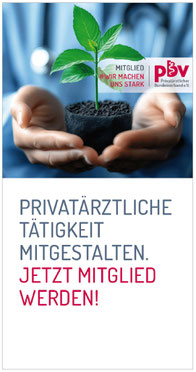 PBV Flyer privatärztliche Tätigkeit mitgestalten jetztMitglied werden zum download PDF