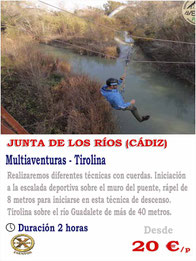 tirolinas cadiz