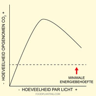 energie verbruik plant