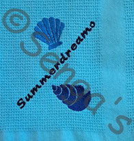 Stickerei Handtuch
