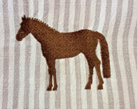 Stickerei Warmblut
