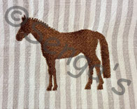 Stickerei Warmblut
