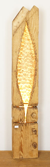 Altholz Lampe Stehlampe vomBaron