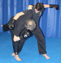 Chinese Boxing hip-throw technique