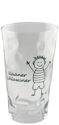 Klääner Schlawiner Dubbeglas 0,25 L