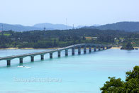 沖縄の風景　古宇利大橋　沖縄写真