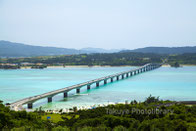 沖縄の風景　古宇利大橋　沖縄写真