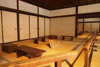 高山陣屋内