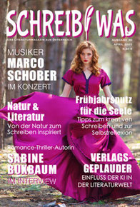 Titelblatt Schreib Was" - April 2025
