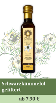 Schwarzkümmelöl gefiltert kaufen