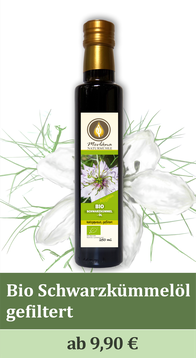 Bio schwarzkümmelöl gefiltert kaufen