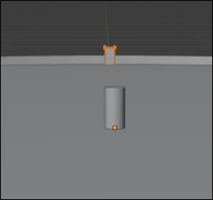 blenderでステージ背景　塀の基礎ブロックとキャラクターのアタリ