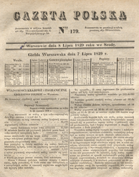 Wiadomosc o Krynicy Gazeta Polska 1829