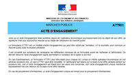 acte engagement marchés publics
