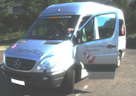 Bus der 9-Sitzer Buswanderfahrt nach Hessen im Jahre 2009 