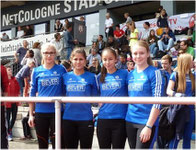 LGS-Staffel-Power: Carlotta, Helena, Alissa u. Alina.