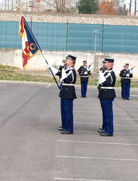 Hommage national aux héros de la gendarmerie à Montpellier le 16 février 2024 anocr34.fr