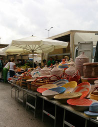 Der Markt von Portoferraio - auch bei Regen einen Besuch wert!