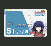 特典②パチスロガール8192ICカードステッカー