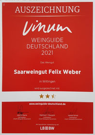 Felix Weber, Wiltingen, Saarwein, Riesling Saar, 