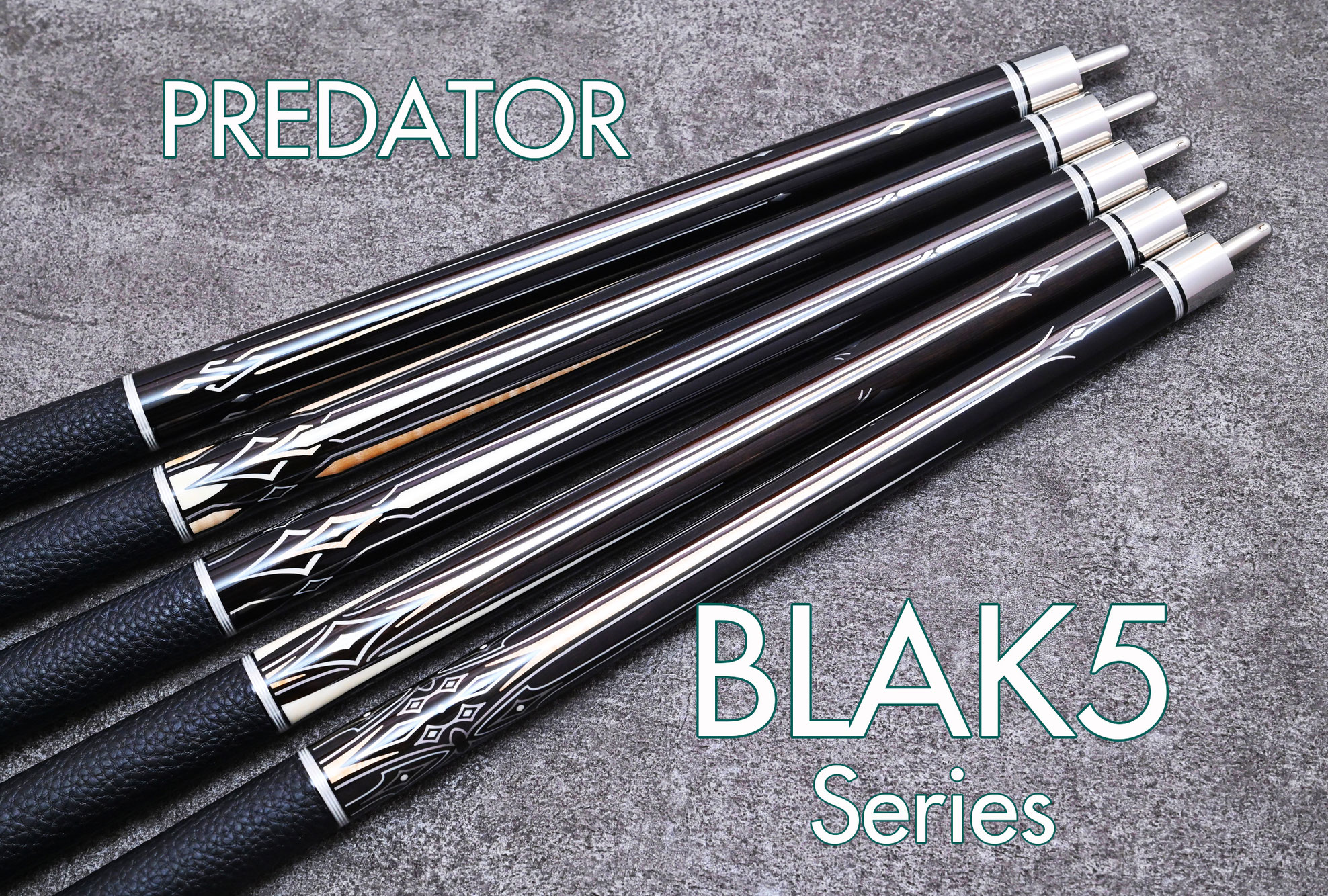 ☆プレデターBLAKカスタムキュー＆純正エクステンダーセットPredator プレイキュー プレデター・Predator BLAK シリーズ商品一覧