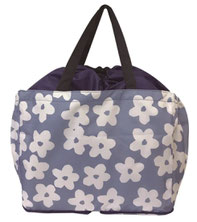 保冷レジトート  2,750円→1,880円(税込)  花グレイ H29cm×W52cm