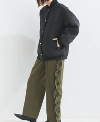 サイドフリル使いのパンツ  7,590円→3,980円(税込）