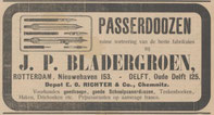 J.P. Bladergroen, Delftse Courant 03.09.1906 [KB Delpher]