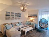 Wohnzimmer Ferienhaus Oberhüs Scharbeutz Haffkrug