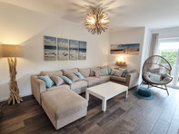 Wohnzimmer Ferienhaus Oberhüs Scharbeutz Haffkrug