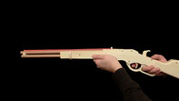 Winchester 1873 rubber band gun