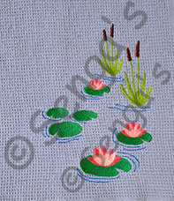 Stickerei Handtuch
