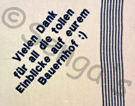 Stickerei Geschenksartikel