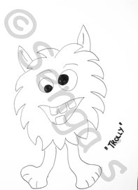 Monster Kindergartentasche
