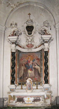 Autel de N.-D. du Mont Carmel (la Remise du Scapulaire) 