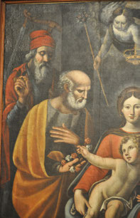 Valle d'Orezza - Sainte Famille (Casalta) - détail)