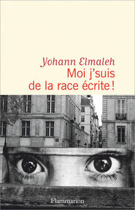 Couverture Moi j'suis de la race écrite !#PremierRoman #Écrivain #Pensées #Philosophie #Flow #Poésie #Cité #Quartiers #Violence #Drogue #Alcool #Microcosme #Germanopratin Yoann Elmaleh par Guillaume Cherel