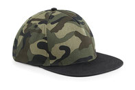 bedrucke Beechfield Camo Snapback