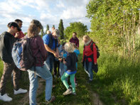 Die Ortsgruppe lauschte der Nachtigall
