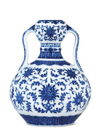 'Double-gourd' vase (Qing dynasty)