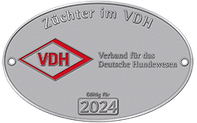 Züchterplakette VDH 2023 