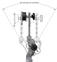 UL550シリーズ｜医療・産業用 水平可動式モニターアーム【業務用・省スペース取付】ディスプレイ前後調整